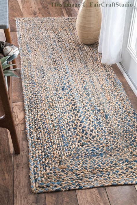 Rug Runner Blue Boho Hallways Runner Living Room Rug Runner - Etsy