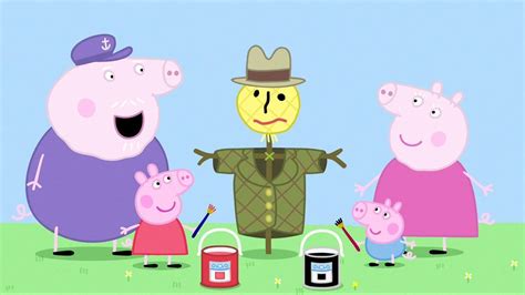 Watch Peppa Pig Season 2 Episode 7 : Mr. Scarecrow - Watch Full Episode Online(HD) On JioCinema