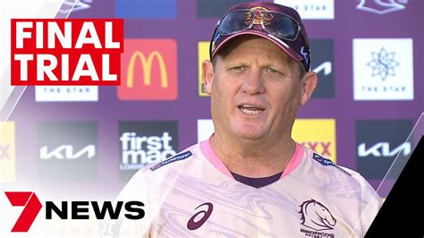 Brisbane Broncos coach Kevin Walters speaks ahead of final 2023 NRL ...