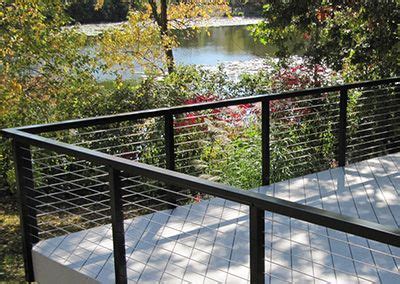 Cable Railing Systems - Square Aluminum Railing