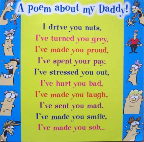 birthday poems for daddy from toddler - Brandon Salas