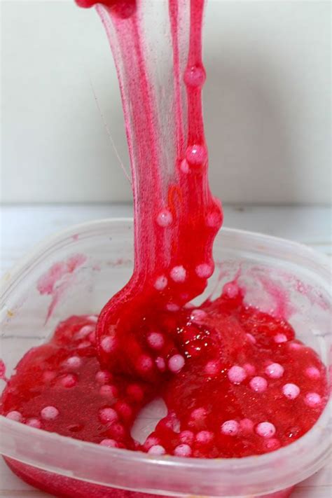 BEST Red Slime Recipe! Learn How To Make Slime Kids Will Love - Fun ...