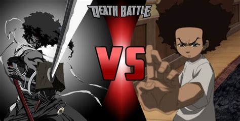 Afro Samurai Vs Huey Freeman by SwiftgaiatheBrony on DeviantArt