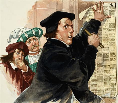 Martin Luther Painting by Angus McBride