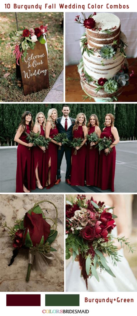 All 50+ Fall Wedding Color Palettes - ColorsBridesmaid