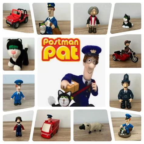 POSTMAN PAT MOTORBIKE and Sidecar With Pat and - PicClick UK