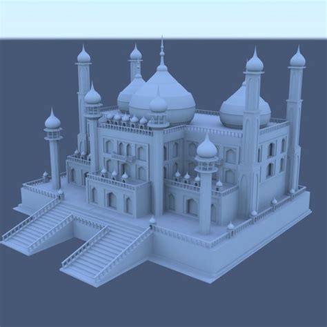 3d model temple