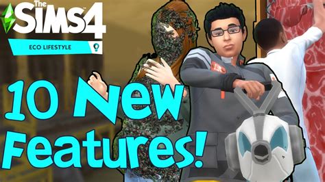 The Sims 4 Eco Lifestyle: 10 NEW FEATURES You Might Not Know - YouTube