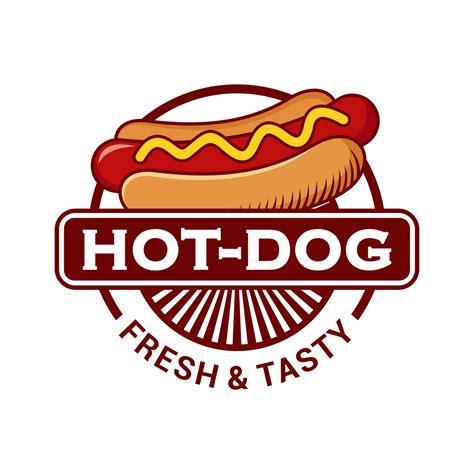 Hot Dog Logo Vector Art, Icons, and Graphics for Free Download