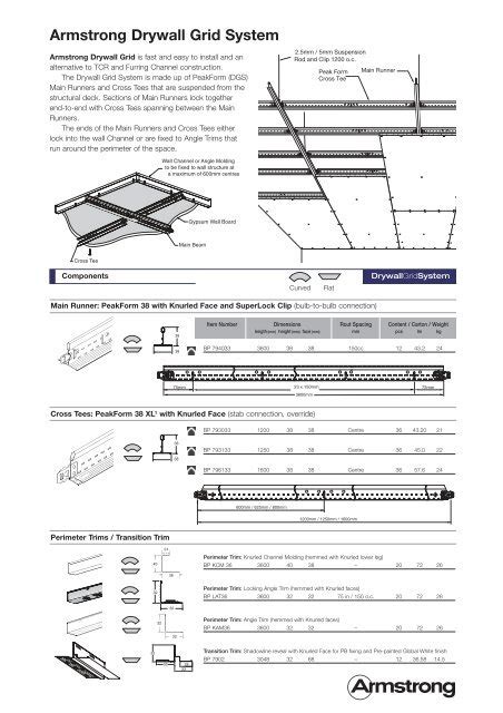 Armstrong Suspended Drywall Ceiling System | Review Home Decor