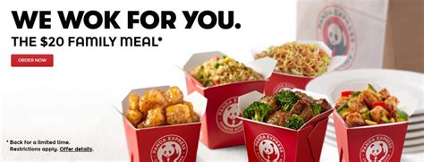 Panda Express Family Feast (2 Large Sides + 3 Large Entrees) Only $20 ...