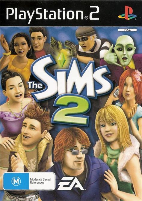 The Sims 2 (2005) PlayStation 2 box cover art - MobyGames