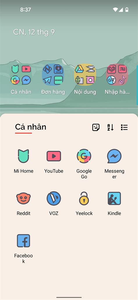 [Theme] Stock android 12 with custom icon pack : r/androidthemes