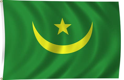 Flag of Mauritania, 2011 | ClipPix ETC: Educational Photos for Students ...