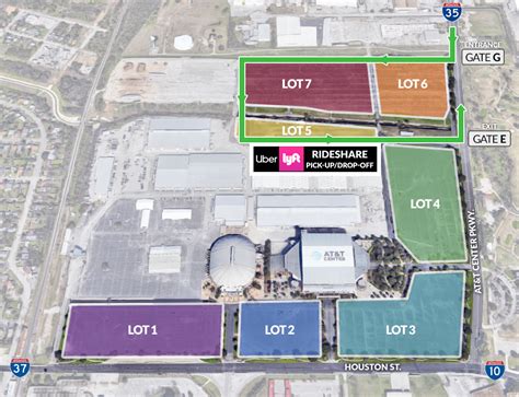 Parking, Directions, & Transportation | Frost Bank Center