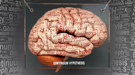 Continuum Hypothesis in Human Brain Stock Illustration - Illustration of abstract, cortex: 248023022