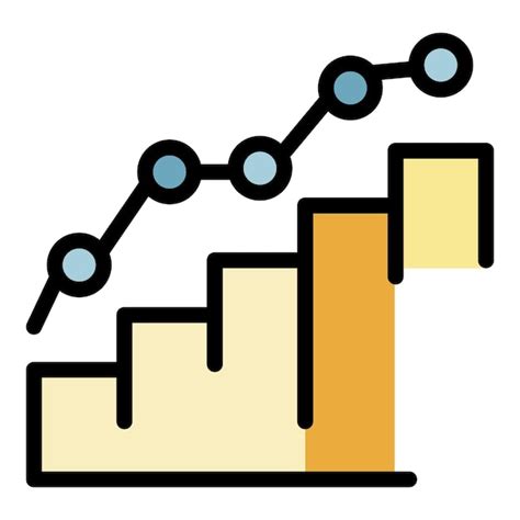 Premium Vector | Rating chart icon outline rating chart vector icon ...