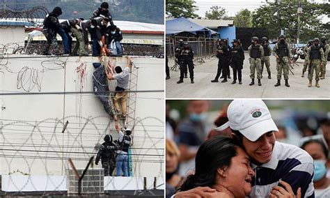 Ecuador prison gangs kill at least 68 and injure 25 in gun battle bloodbath