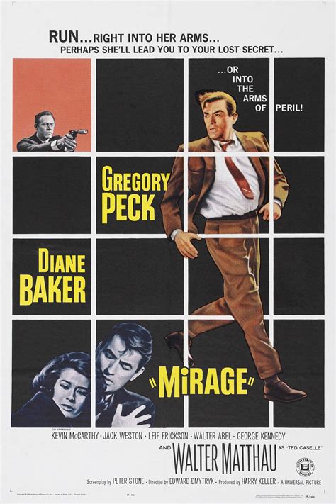 Mirage (1965) - Posters — The Movie Database (TMDB)