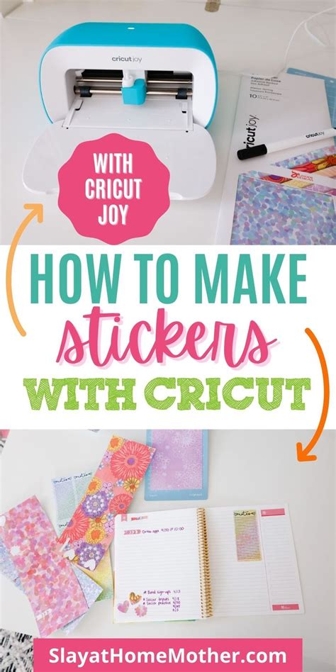 DIY Stickers with the Cricut Joy | Cricket joy projects craft ideas ...