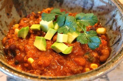 My Delicious Vegan Diary: Crock Pot Cactus Corn Chili