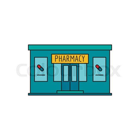 Pharmacy icon. Cartoon Pharmacy vector ... | Stock vector | Colourbox