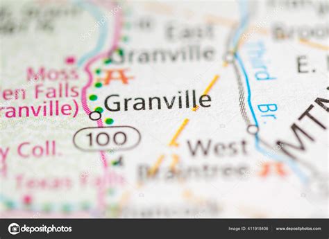 Granville Vermont Usa Map Stock Photo by ©aliceinwonderland2020 411918406