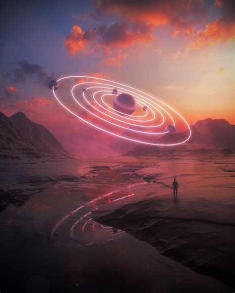 ArtStation - Orbit, Josh Pierce | Fantasy art landscapes, Fantasy ...