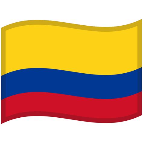 Colombia Waved Flag Icon | Waved Flags Iconpack | Wikipedia Authors