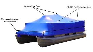 Pontoon Boat Shrink Wrapping Kit for Boats up to 29 ft Long