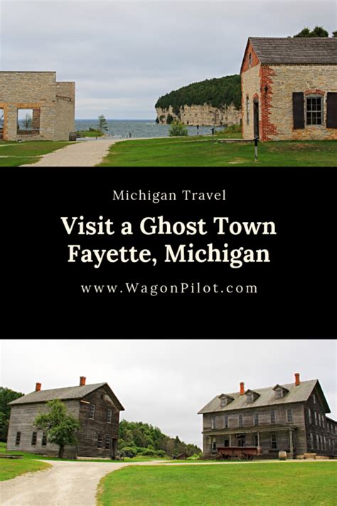 The Ghost Town in Michigan's Fayette State Park