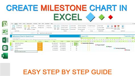 6 Milestone Chart Excel Template Excel Templates - Riset