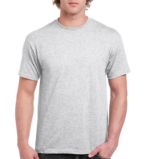 36 Units of Unisex Gildan Ash Grey Cotton T-Shirt, Size Xlarge - Mens T ...