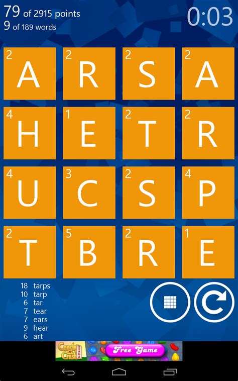 [New Game] Microsoft Releases Wordament Online Word Puzzle Game On Android