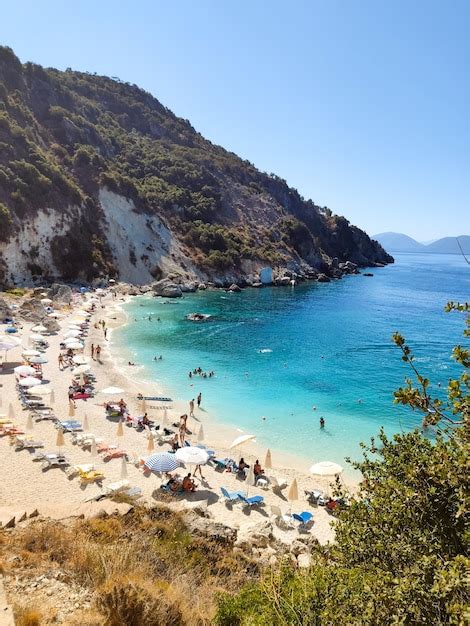 Premium Photo | Lefkada island beaches summer vacation