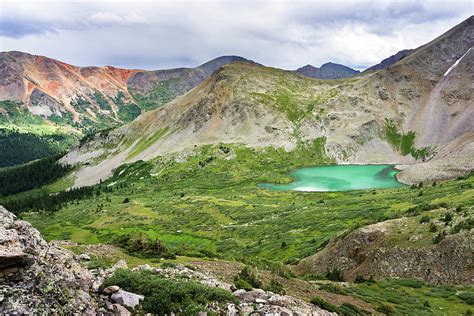 A High Alpine Lake In The Colorado Photograph by Brandon Huttenlocher ...