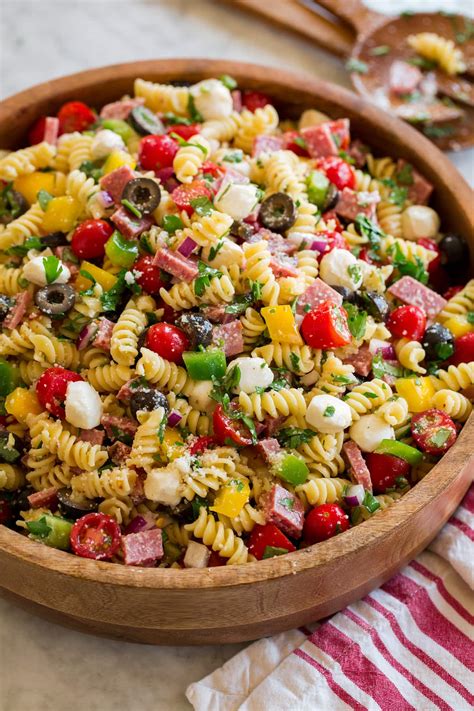 Italian Pasta Salad Recipe - Cooking Classy