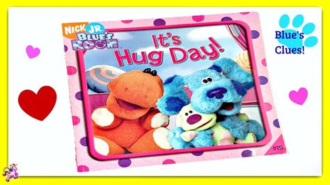 BLUE'S ROOM/BLUE'S CLUES "IT'S HUG DAY!" - Read Aloud - Storybook for kids, children - YouTube