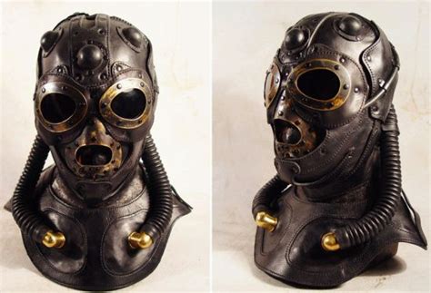 SteamPunk Invention: Leather Steampunk Mask