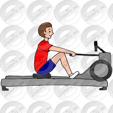 Rowing Machine Clipart