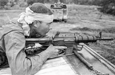 Colt XM177 photo from Vietnam. – The Colt AR-15 Resource