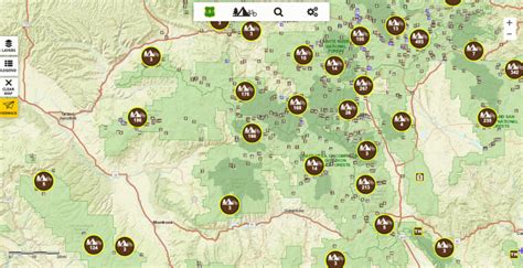 Finding Dispersed Camping with U.S. Forest Service Maps - Cheap RV Living