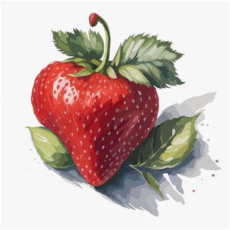 Premium Vector | Vector illustration of a strawberry