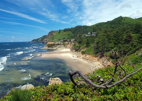 Oregon Coast, near Newport [OS] [3460x2473] : r/EarthPorn