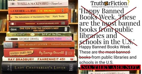 banned books 2020 – Truth or Fiction?