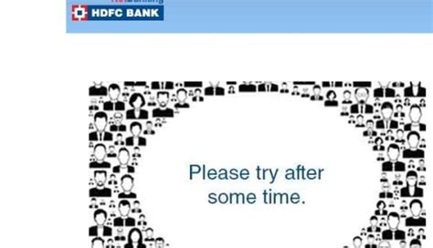 HDFC Bank net banking, mobile banking app down due to ‘technical glitch ...