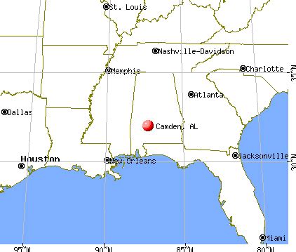 Camden, Alabama (AL 36726) profile: population, maps, real estate, averages, homes, statistics ...