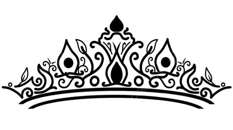 Corona De Princesa Negra PNG ,dibujos Corona De Princesa, Corona ...