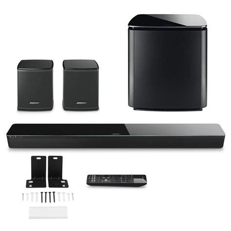 Bose SoundTouch 300 Soundbar w/ WB300 Wall Bracket & Wireless ...