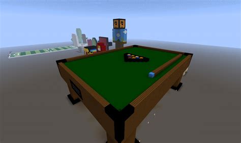 Giant BILLIARD TABLE! Minecraft Map